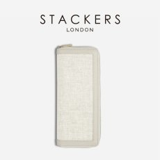 画像3: 【STACKERS】ジュエリーロール Jewellery Roll リネン・オートミール Linen/Oatmeal  スタッカーズ (3)