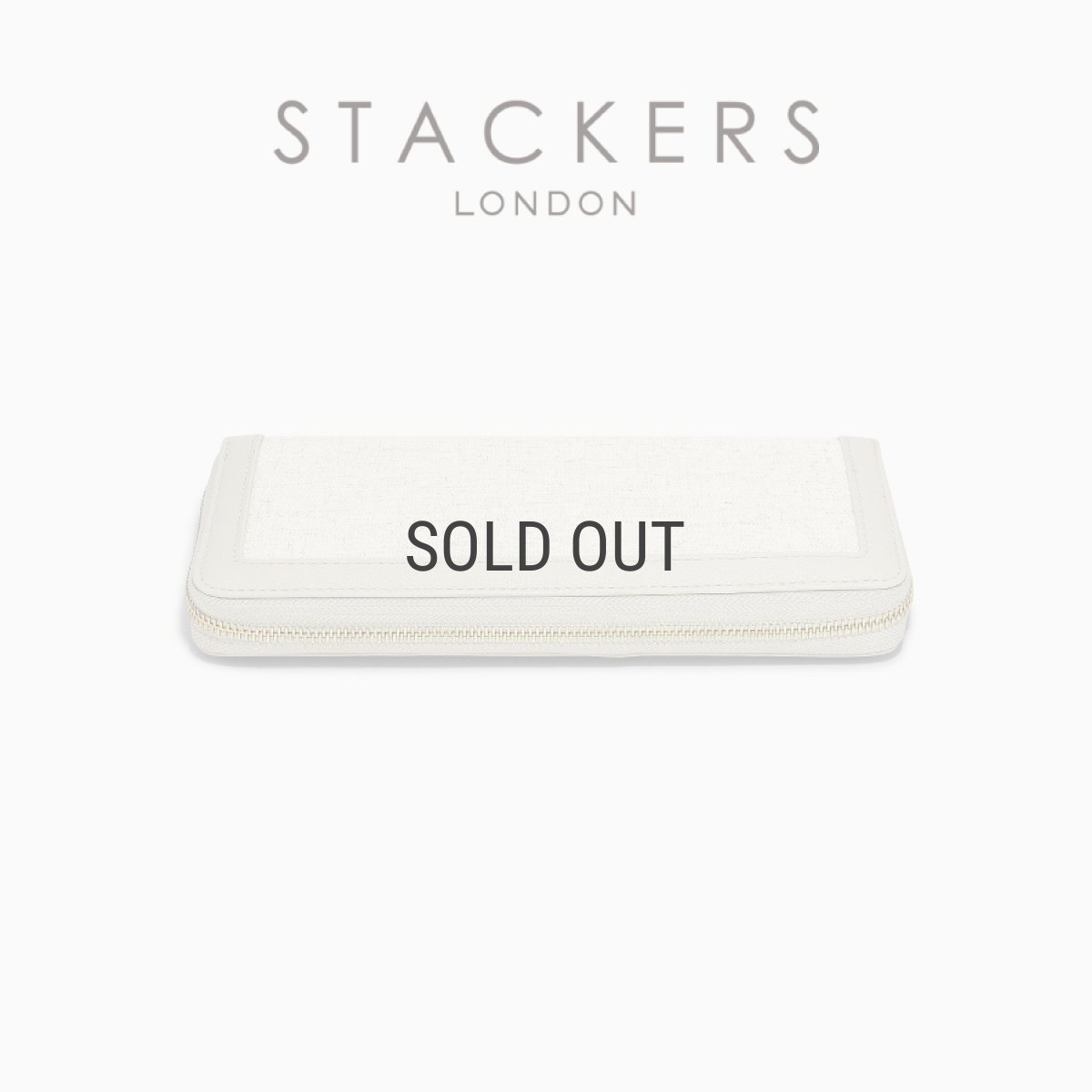 画像4: 【STACKERS】ジュエリーロール Jewellery Roll リネン・オートミール Linen/Oatmeal  スタッカーズ　ロンドン　UK  ジュエリーケース (4)