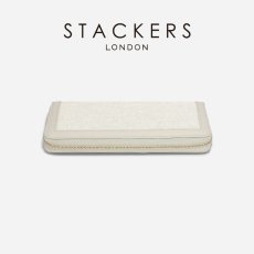 画像4: 【STACKERS】ジュエリーロール Jewellery Roll リネン・オートミール Linen/Oatmeal  スタッカーズ (4)