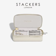画像11: 【STACKERS】トラベル ジュエリーボックス M  Travel M リネン・オートミール　Linen/Oatmeal スタッカーズ  ロンドン　UK (11)