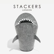 画像1: 【STACKERS】収納バスケット マーク シャーク Mark Shark Little Stackers リトルスタッカーズ Laundry Storage Basket 　スタッカーズ (1)