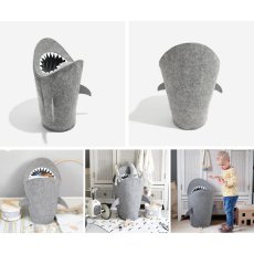 画像5: 【STACKERS】収納バスケット マーク シャーク Mark Shark Little Stackers リトルスタッカーズ Laundry Storage Basket 　スタッカーズ (5)