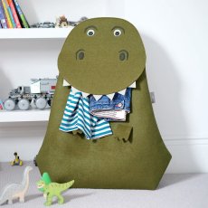 画像11: 【STACKERS】収納バスケット テリー Tレックス  Terry T-Rex  Little Stackers リトルスタッカーズ Laundry Storage Basket  スタッカーズ (11)