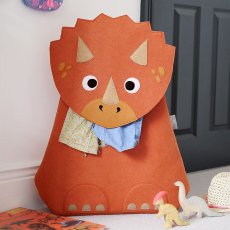 画像11: 【STACKERS】収納バスケット トリケラトプス  Troy Triceratops  Little Stackers リトルスタッカーズ Laundry Storage Basket 　スタッカーズ (11)