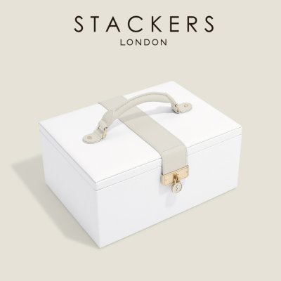 画像3: 【STACKERS】Dulwich ダリッジ　ジュエリーボックス Extra Large ベルグレイヴィア  クリーム ミンク Belgravia エクストララージ