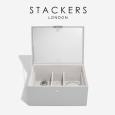 画像10: 【STACKERS】ラグジュアリークラシック ボックス  Luxury Classic Box　 TwoTone  ペブルグレー　Pebble Gray   ジュエリーボックス　スタッカーズ　ロンドン　イギリス (10)