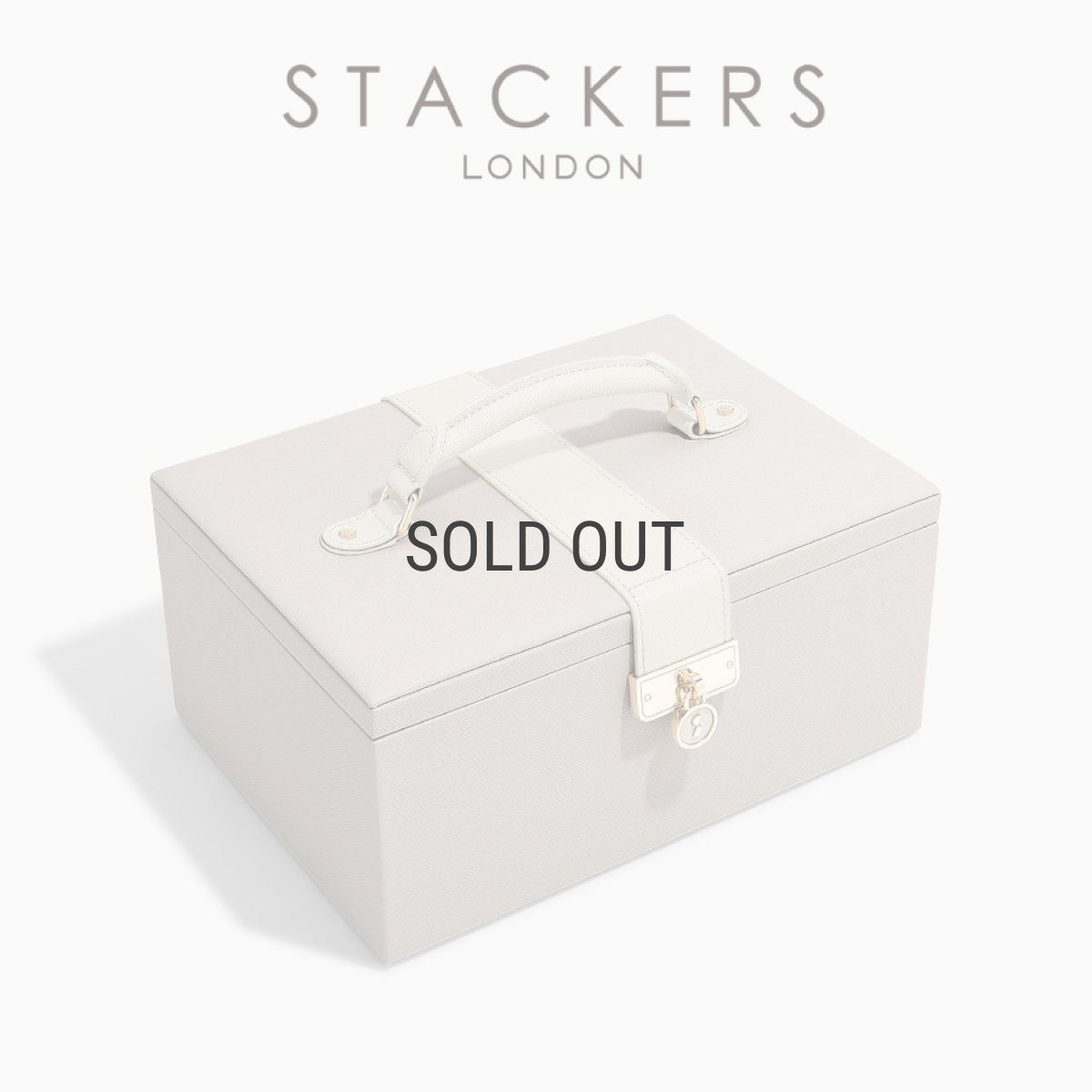 画像1: 【STACKERS】ラグジュアリークラシック ボックス  Luxury Classic  Box   TwoTone  トープ　Taupe   ジュエリーボックス　スタッカーズ　ロンドン　イギリス (1)
