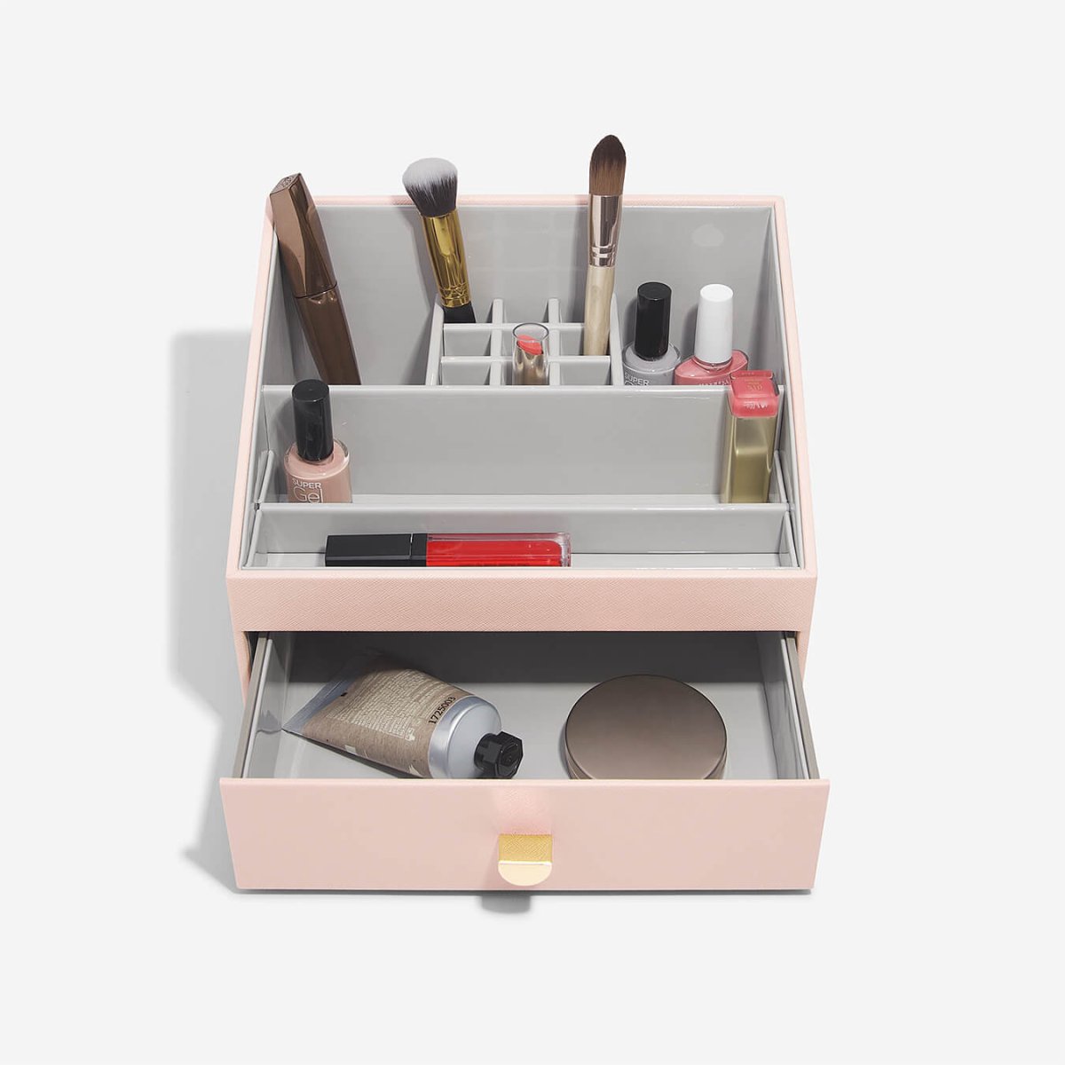 画像4: 【STACKERS】メイクアップ オーガナイザー  クラシック ブラッシュ ピンク Blush Pink 引き出し スタッカーズ (4)