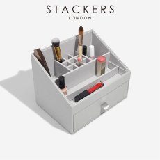 画像2: 【STACKERS】メイクアップ　オーガナイザー  グレー　Pebble Gray  引き出し　スタッカーズ (2)