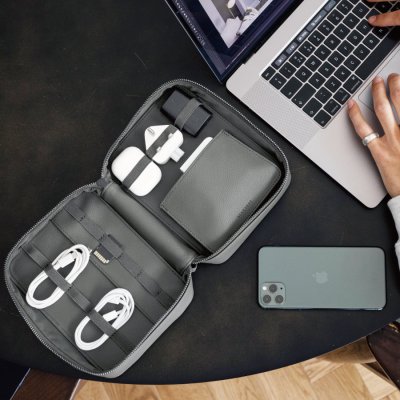 画像3: 【STACKERS】メンズトラベルウォッチボックス Men’s Travel Watch Box スレート グレー Slate Grey スタッカーズ　イギリス　ロンドン