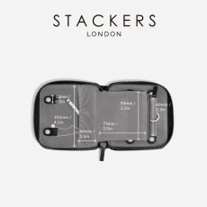 画像12: 【STACKERS】コンパクトジュエリーロール 　メンズ　 ブラック Black 　Men’s  Compact Jewellery Roll　スタッカーズ 　ロンドン (12)