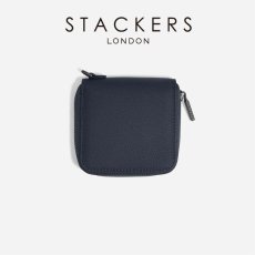 画像3: 【STACKERS】コンパクトジュエリーロール 　メンズ　  ネイビーペブル　Navy Pebble　Men’s  Compact Jewellery Roll　スタッカーズ 　ロンドン (3)