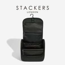 画像2: 【STACKERS】ハンギング ウォッシュバッグ　Hanging Wash Bag  メンズブラック Men's Black スタッカーズ (2)