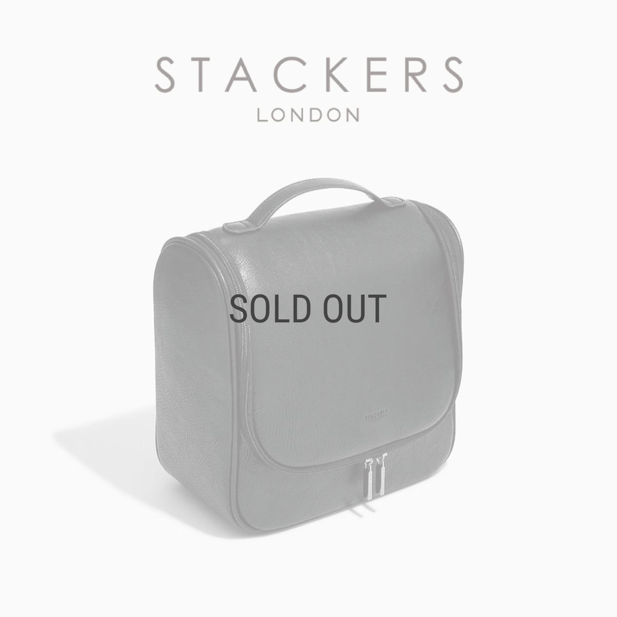 画像4: 【STACKERS】ハンギング ウォッシュバッグ　Hanging Wash Bag  メンズブラック Men's Black スタッカーズ (4)