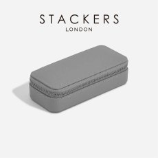 画像2: 【STACKERS】トラベル ジュエリーボックス M メンズ Men's スレート グレー Slate Grey スタッカーズ (2)