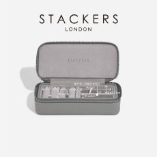 画像10: 【STACKERS】トラベル ジュエリーボックス M メンズ Men's スレート グレー Slate Grey スタッカーズ (10)