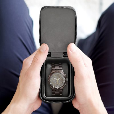 画像3: 【STACKERS】 ウォッチ&ジュエリーボックス Watch & Jewellery box ブルーキャンバス Blue Canvas スタッカーズ ロンドン