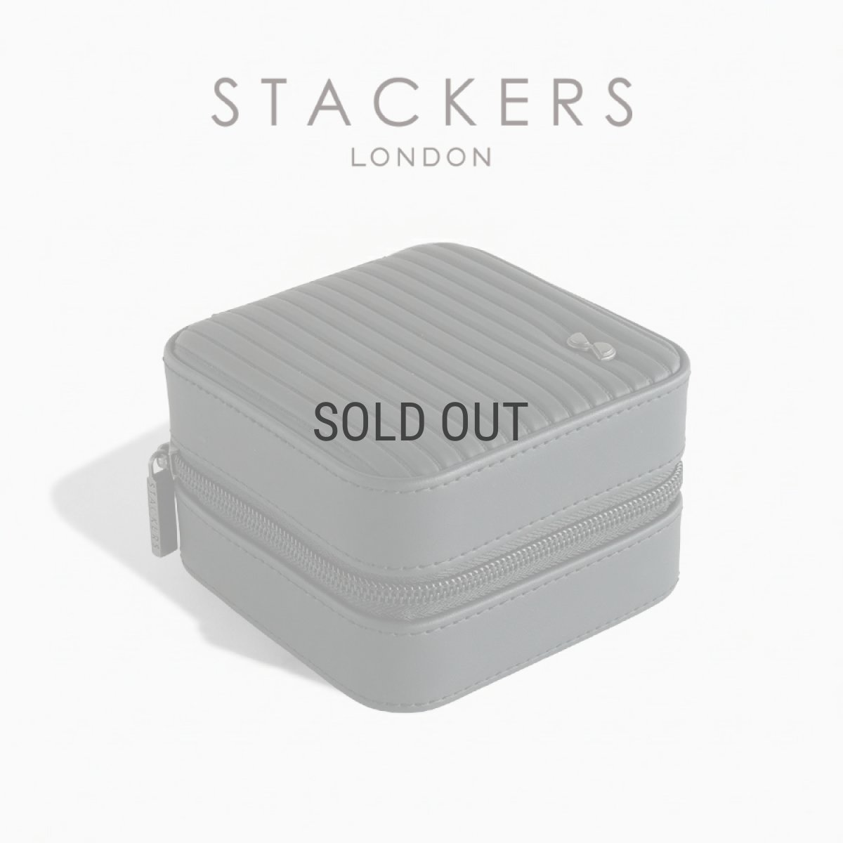 画像2: 【STACKERS】 ウォッチ&ジュエリーボックス（スクエア） Watch & Jewellery box ブラックフルーテッド Black Fluted スタッカーズ ロンドン (2)