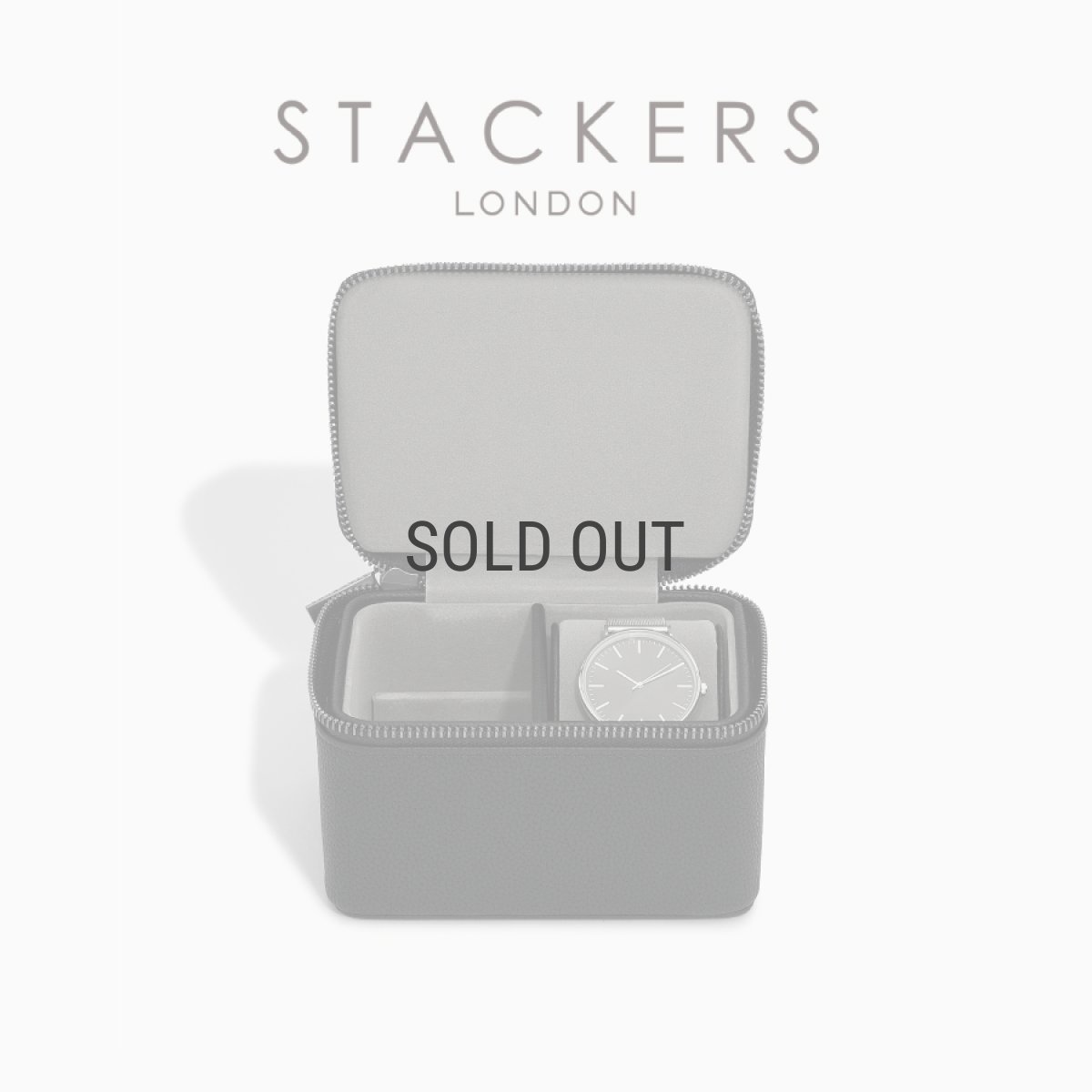 画像11: 【STACKERS】メンズ ウォッチ＆カフスボックス Watch＆Cufflink Box ブラック ペブル Black Pebbleスタッカーズ　イギリス　ロンドン (11)