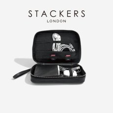 画像1: 【STACKERS】ケーブル収納バッグ Cable Tidy　メンズブラック Men's Black スタッカーズ (1)