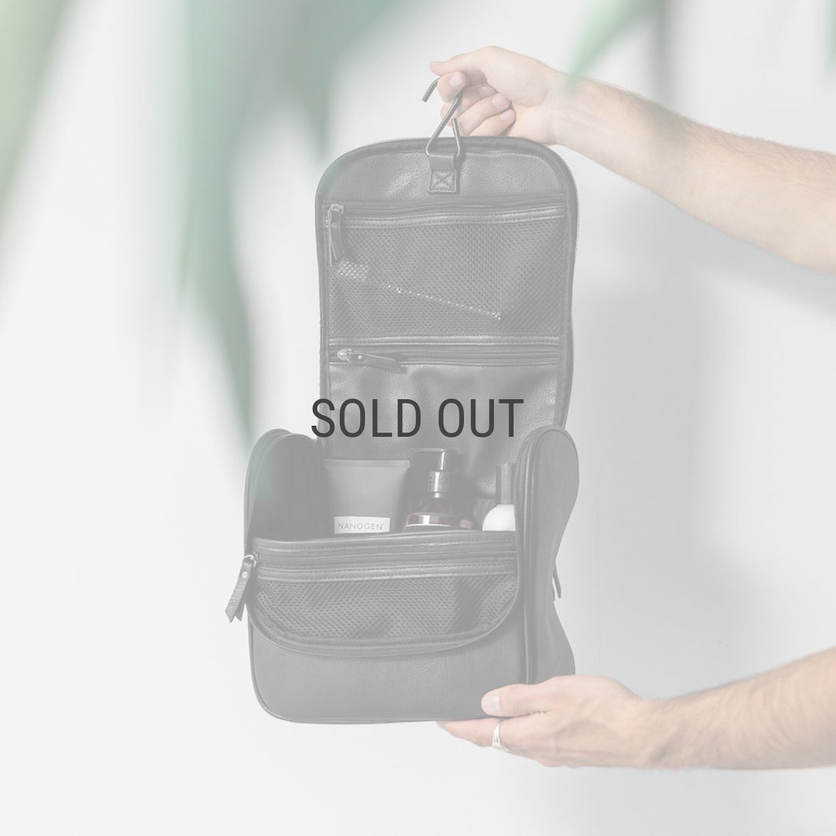 画像13: 【STACKERS】ハンギング ウォッシュバッグ　Hanging Wash Bag  メンズブラック Men's Black スタッカーズ (13)