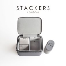 画像10: 【STACKERS】メンズ ラージ ジップ ウォッチ ボックス Men's Large Zipped Watch Box スレート グレー Slate Grey スタッカーズ (10)