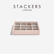 画像1: 【STACKERS】ミニ ジュエリーボックス 11sec  11個仕切り ブラッシュピンク Blush Pink スタッカーズ イギリス ロンドン (1)