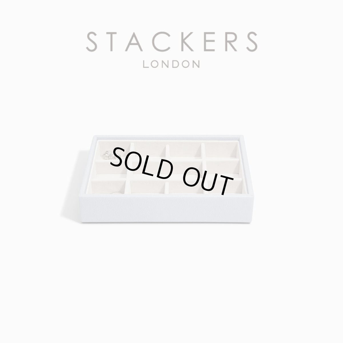 画像1: 【STACKERS】ミニ ジュエリーボックス 11sec 11個仕切り ラベンダー Lavender スタッカーズ イギリス ロンドン (1)
