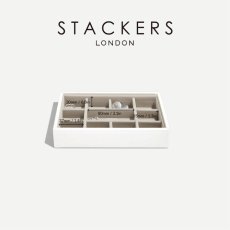 画像10: 【STACKERS】ミニ ジュエリーボックス 11sec  11個仕切り ホワイト White スタッカーズ イギリス ロンドン (10)
