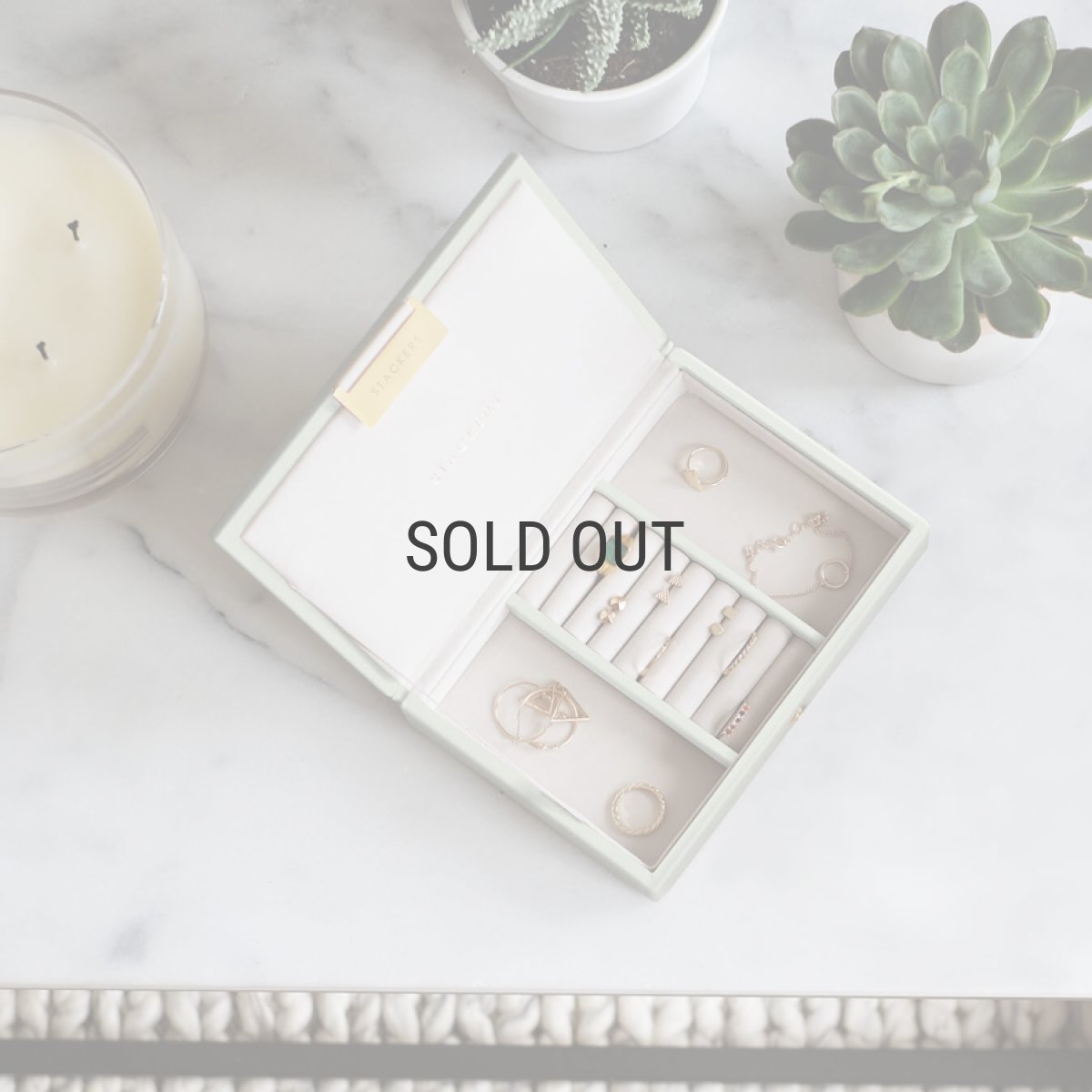 画像19: 【STACKERS】ミニ ジュエリーボックス Lid （蓋付ケース）リッド セージ グリーン SageGreen スタッカーズ ロンドン イギリス (19)