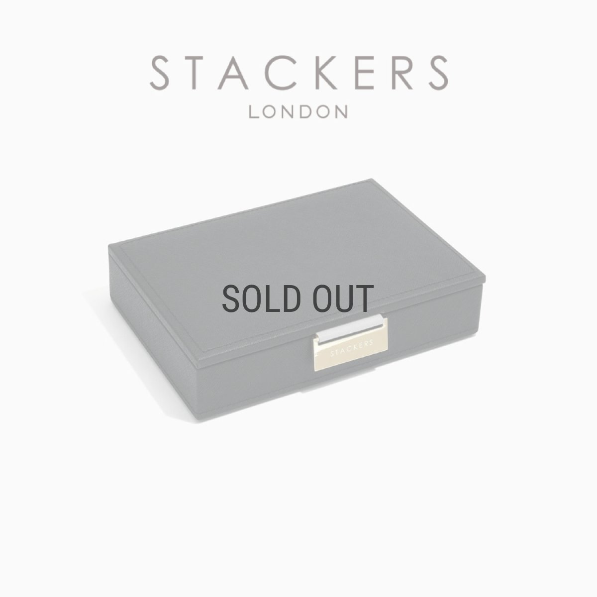 画像2: 【STACKERS】ミニ ジュエリーボックス Lid リッド （蓋付ケース）ブラック Black スタッカーズ ロンドン イギリス (2)