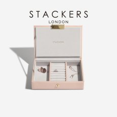 画像1: 【STACKERS】ミニ ジュエリーボックス Lid ブラッシュピンク　Blush Pink スタッカーズ ロンドン イギリス (1)
