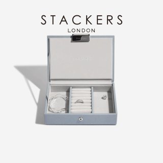 STACKERS】ミニ ジュエリーボックス Lid リッド ホワイト&ローズ