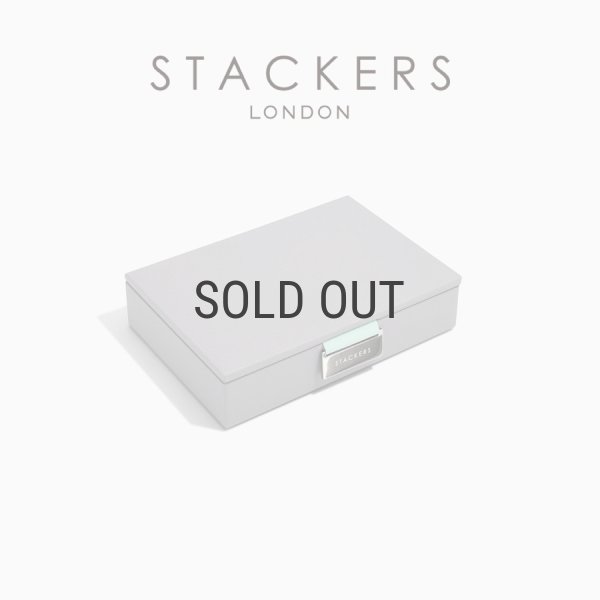 STACKERS】ミニ ジュエリーボックス Lid リッド グレーミントGrey Mint