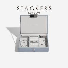 画像13: 【STACKERS】ミニ ジュエリーボックス Lid ダスキーブルー DuskyBlue スタッカーズ ロンドン イギリス (13)