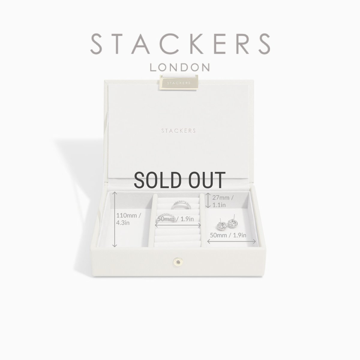 画像12: 【STACKERS】ミニ ジュエリーボックス Lid リッド オートミール Oatmeal スタッカーズ ロンドン イギリス (12)