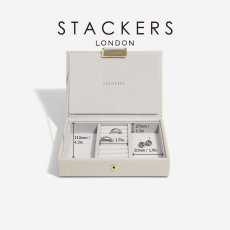 画像12: 【STACKERS】ミニ ジュエリーボックス Lid オートミール Oatmeal スタッカーズ ロンドン イギリス (12)