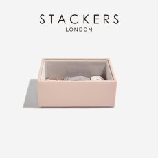 画像1: 【STACKERS】ミニ ジュエリーボックス オープン Open ブラッシュピンク BlushPink スタッカーズ イギリス ロンドン (1)
