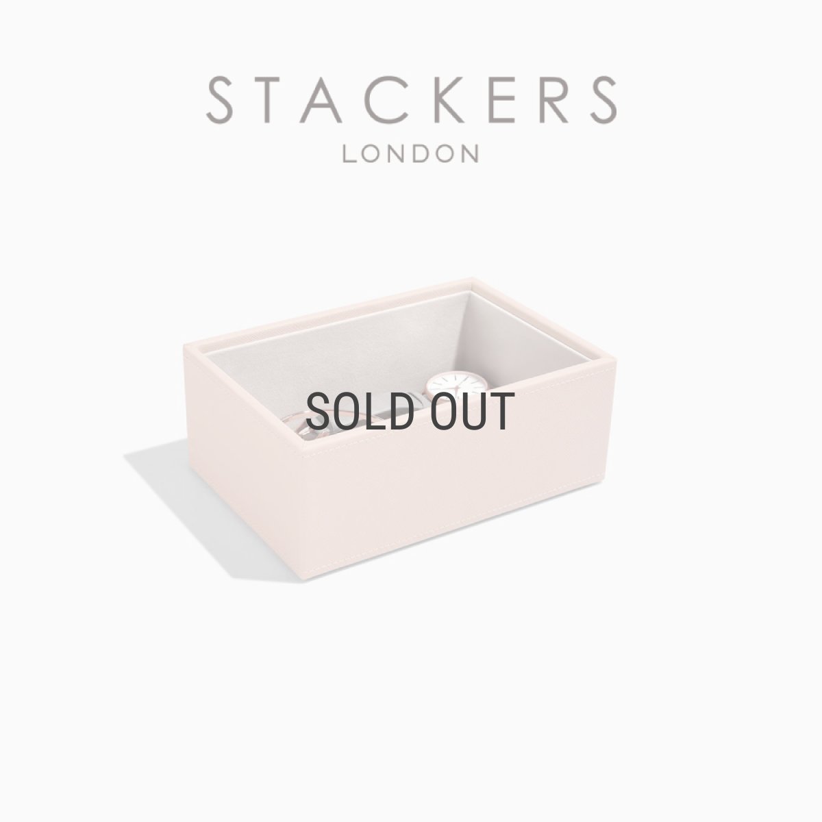画像2: 【STACKERS】ミニ ジュエリーボックス オープン Open ブラッシュピンク BlushPink スタッカーズ イギリス ロンドン (2)