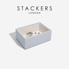 画像2: 【STACKERS】ミニ ジュエリーボックス オープン Open  ラベンダー Lavender スタッカーズ イギリス ロンドン (2)