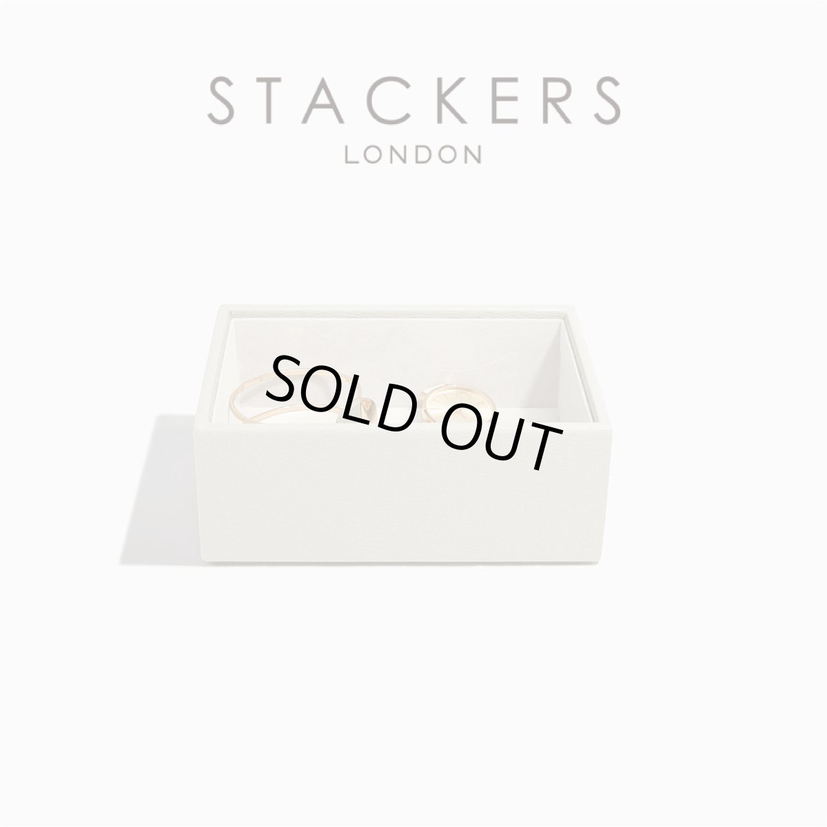 画像1: 【STACKERS】ミニ ジュエリーボックス オープン Open オートミール　Oatmeal スタッカーズ ロンドン イギリス (1)