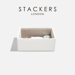 STACKERS】ミニ ジュエリーボックス オープン Open ホワイト