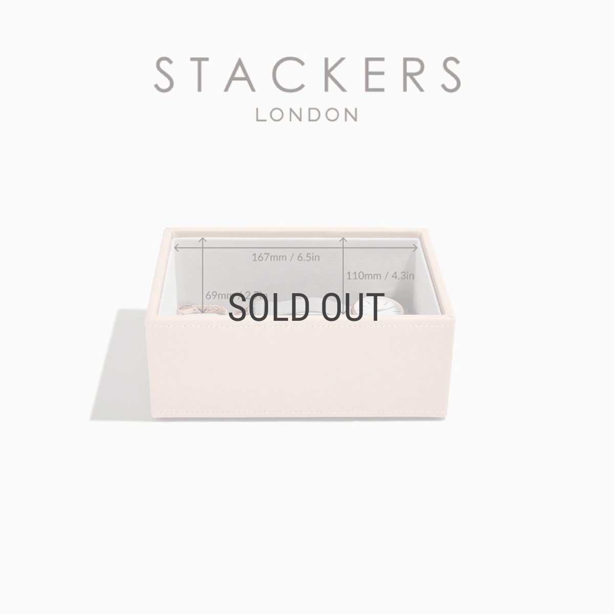 画像10: 【STACKERS】ミニ ジュエリーボックス オープン Open ブラッシュピンク BlushPink スタッカーズ イギリス ロンドン (10)