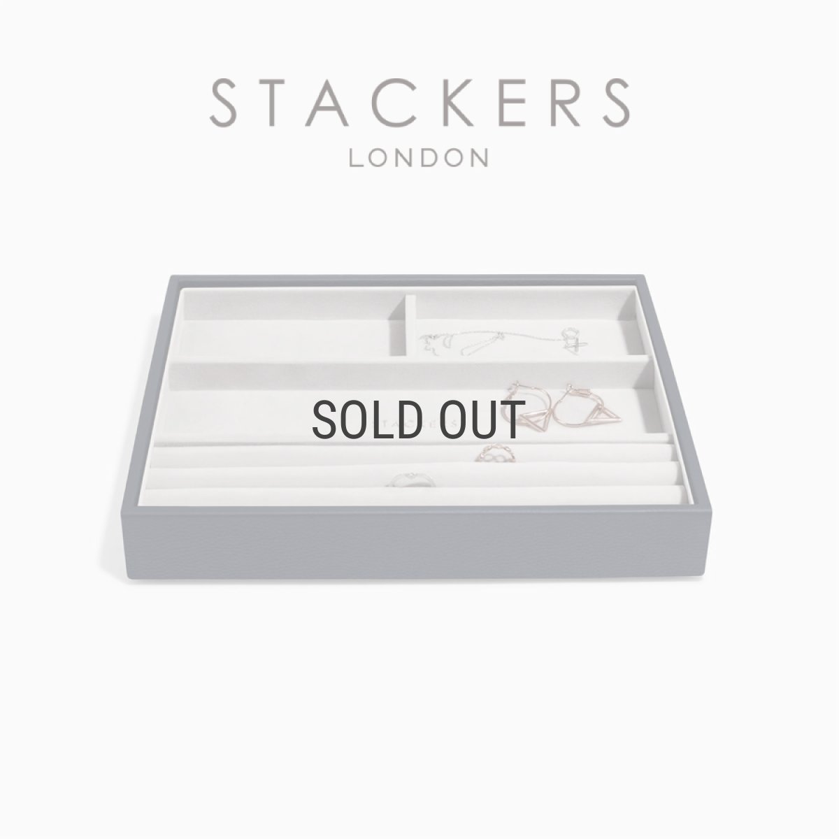 画像14: 【STACKERS】クラシック　ジュエリーボックス 　選べる4個セット   ネイビーペブル 4set Navy Pebble スタッカーズ (14)