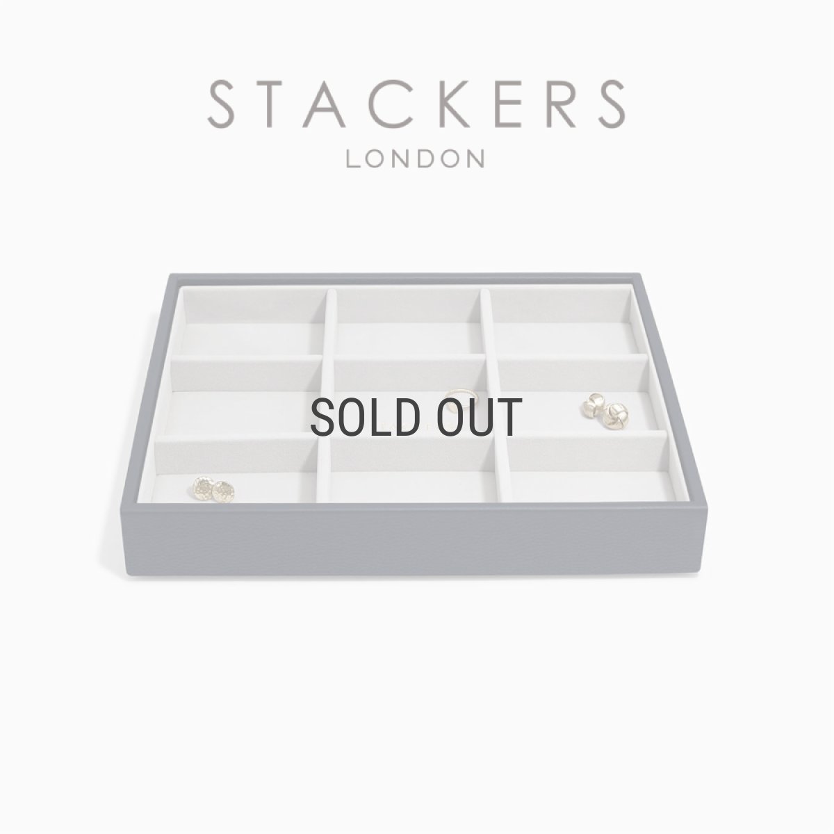 画像16: 【STACKERS】クラシック　ジュエリーボックス 　選べる4個セット   ネイビーペブル 4set Navy Pebble スタッカーズ (16)