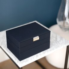 画像14: 【STACKERS】クラシック ジュエリーボックス 9sec ネイビーペブル Navy Pebble スタッカーズ ロンドン イギリス (14)