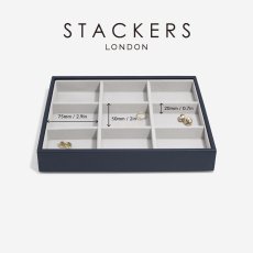 画像11: 【STACKERS】クラシック ジュエリーボックス 9sec ネイビーペブル Navy Pebble スタッカーズ ロンドン イギリス (11)