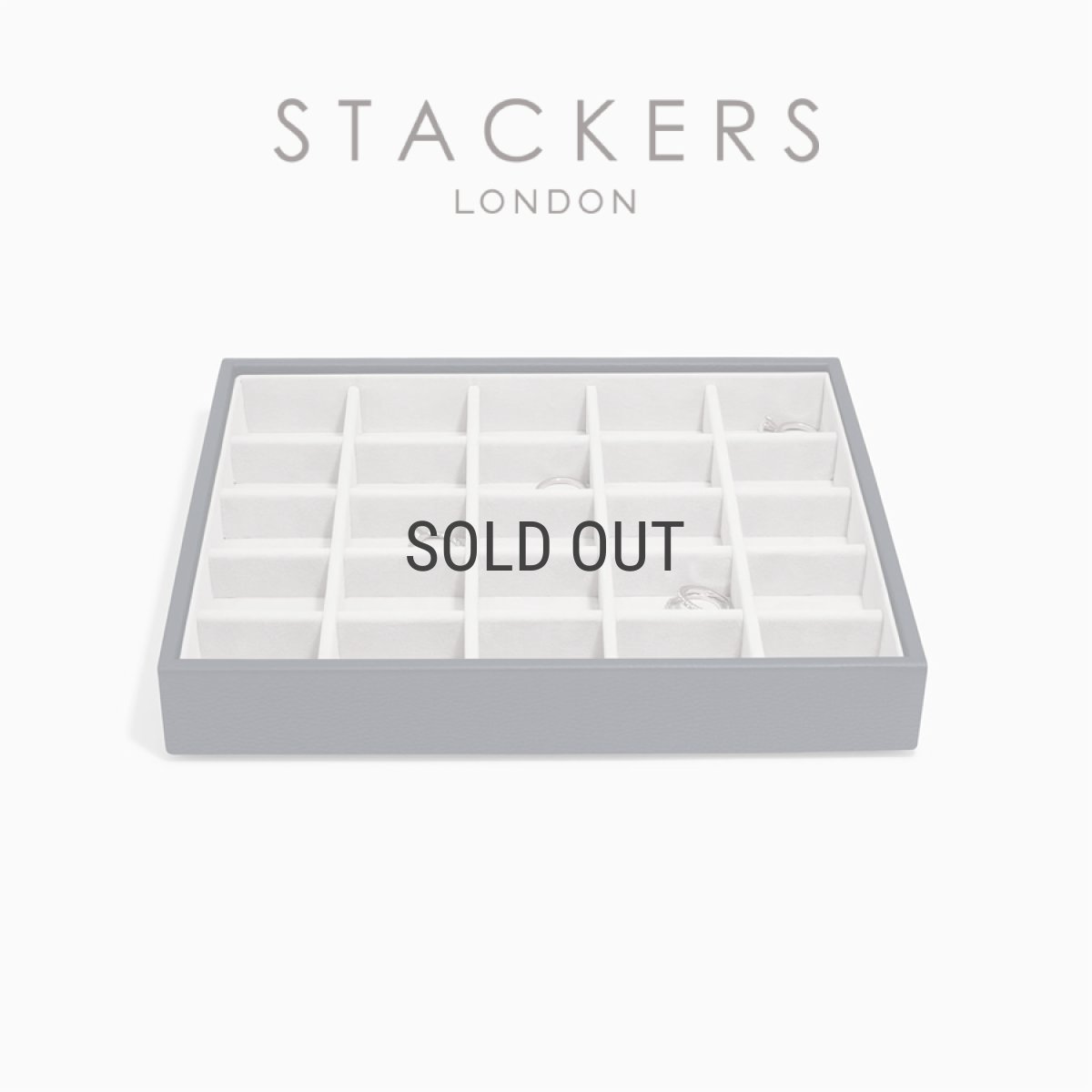 画像17: 【STACKERS】クラシック　ジュエリーボックス 　選べる4個セット   ネイビーペブル 4set Navy Pebble スタッカーズ (17)