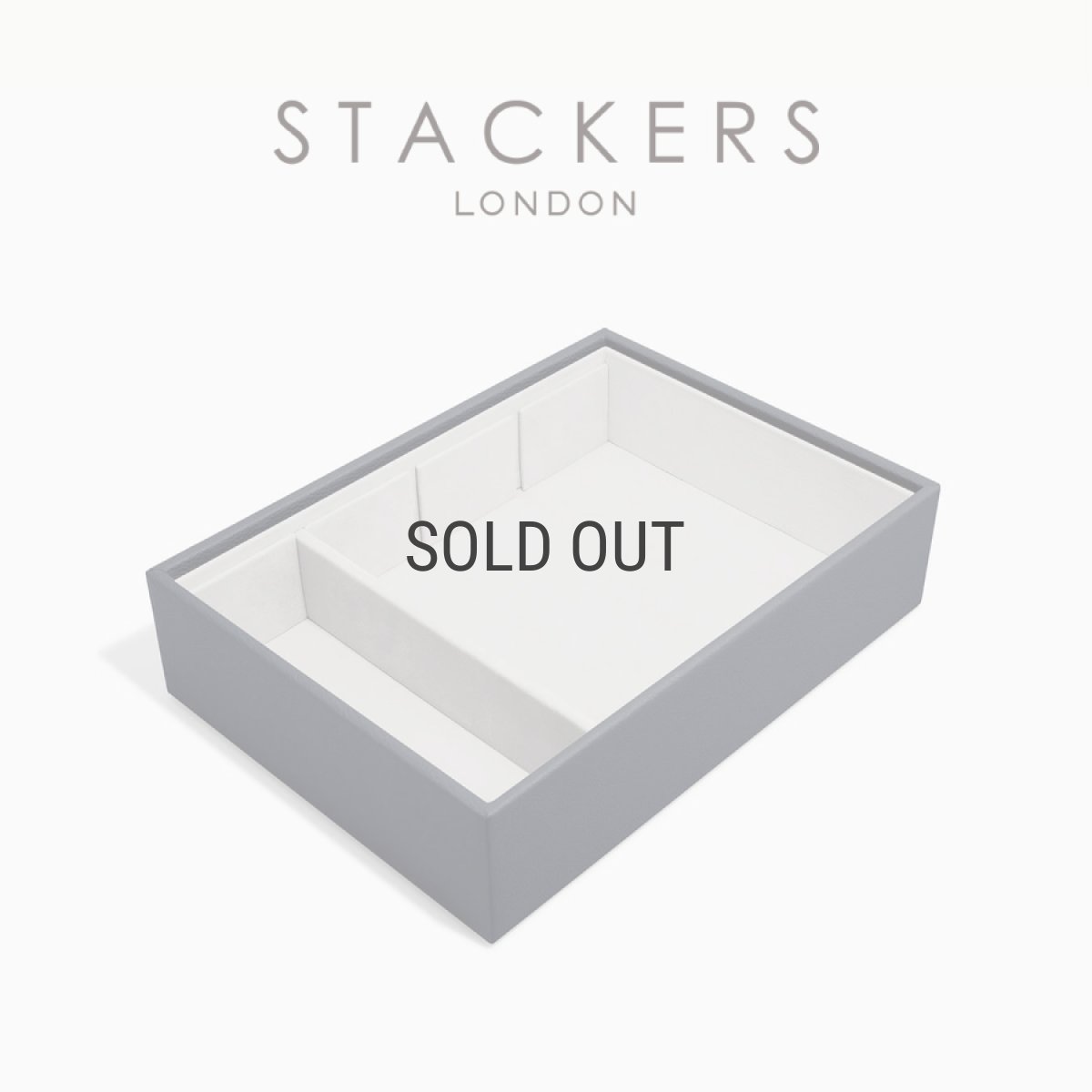 画像14: 【STACKERS】 クラシック ジュエリーケース ディープ Deep 4sec ネイビーペブル Navy Pebble スタッカーズ (14)