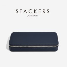 画像2: 【STACKERS】トラベルジュエリーボックス SLEEK スリーク ネイビーペブル Navy Pebble スタッカーズ (2)